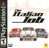 Italian Job PAL Playstation PAL box art